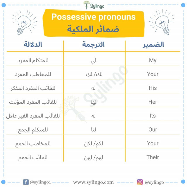 ضمائر الغائب بالإنجليزي: كل ما تحتاج معرفته