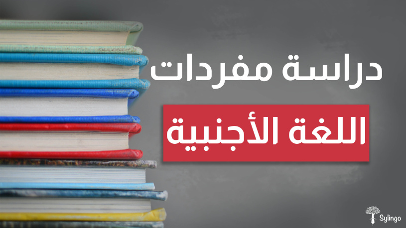 دراسة مفردات اللغة الأجنبية