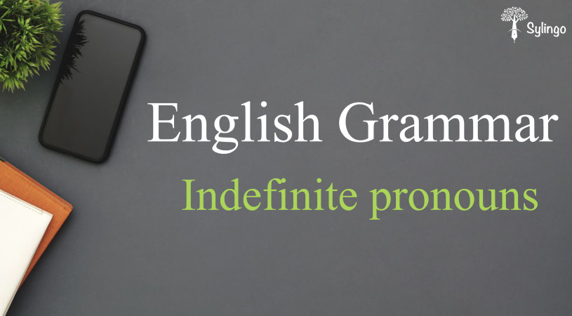 Indefinite pronouns